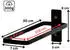 DanDiBo Weinflaschenhalter Wand Metall Schwarz 3er Set (96714)