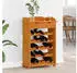 vidaXL Weinregal Massivholz Kiefer 90x60x30cm