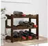 vidaXL Flaschenregal 12 Flaschen Massivholz Kiefer Braun (373388)