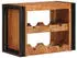 vidaXL Weinregal Braun Massivholz Akazie 60x45x33cm