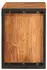 vidaXL Weinregal Braun Massivholz Akazie 60x45x33cm