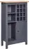 Livetastic Nellina Highboard Weinschrank Artisan Eiche Anthrazit 76,8x33x124,4cm (55034605)