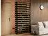 Lenmar LOFT 135 Weinregal aus Holz, 135 Flaschen, 204x104x27cm (LOFT 54)