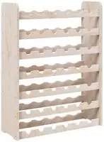 vidaXL Weinregal 67,5x25x87 cm Massivholz Kiefer