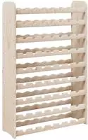 vidaXL Weinregal 72,5x25x111,5 cm Massivholz Kiefer