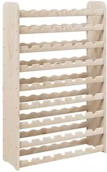 vidaXL Weinregal 72,5x25x111,5cm Massivholz Kiefer (4007561)