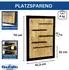 DanDiBo Weinregal Wand Metall Schwarz 4 Flaschen mit Glashalter (96617)