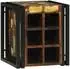 vidaXL Weinregal Massivholz Altholz Mehrfarbig 34,5x35x39cm (4016755)
