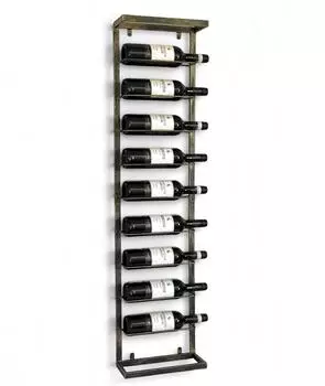 DanDiBo Weinregal 240403 Wand, Metall, schwarz