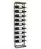 DanDiBo Weinregal 240403 Wand, Metall, schwarz