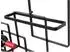 DanDiBo Wine Line Wandregal Metall schwarz, 4 Flaschen (1046740357)