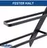 DanDiBo Weinregal Wand, Metall, schwarz, schmal (96692)