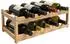 Relaxdays Weinregal 8 Flaschen, Bambus, natur (10052645)