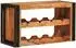 vidaXL Weinregal braun 80x45x33cm Akazienholz (4104758)
