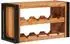 vidaXL Weinregal braun 80x45x33cm Akazienholz (4104758)
