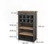 VICCO Weinregal Repose Goldkraft Eiche/anthrazit, 60x106cm (55358)