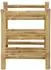 vidaXL Weinregal aus Bambus, natur, 32,5x29,5x36cm
