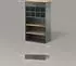 Livinity Weinregal Regusa Goldkraft Eiche/Anthrazit, 10 Fächer, 60x106x34,5cm (800001620232)