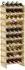Proregal NAVARRA Weinregal Kiefernholz, 40 Flaschen, 135x46x28cm (PR_RSW6-01)