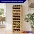 Proregal NAVARRA Weinregal Kiefernholz, 40 Flaschen, 135x46x28cm (PR_RSW6-01)