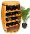 DanDiBo Weinregal Weinfass Holz, natur, 70cm (990371)