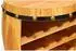 DanDiBo Weinregal Weinfass Holz, natur, 70cm (990371)
