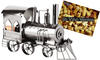 Brubaker Flaschenhalter Lokomotive Metall Skulptur Geschenk Mit Geschenkkarte