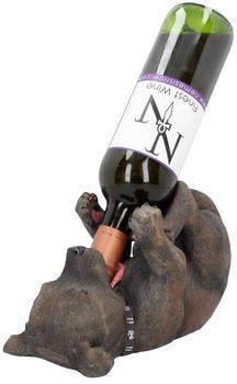 Mayer Chess Der Witzige Weinflaschenhalter / Getränkeflaschehalter - Der Besoffene Bull Terrier