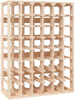 vidaXL Weinregal 70x33x94 cm Massivholz Kiefer