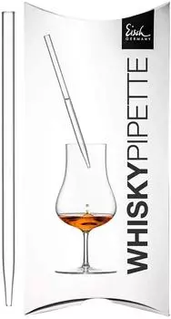 Eisch Gentleman Whisky-Pipette, Kristall (999/9)