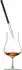 Eisch Gentleman Whisky Pipette, Glas, schwarz (86599904)