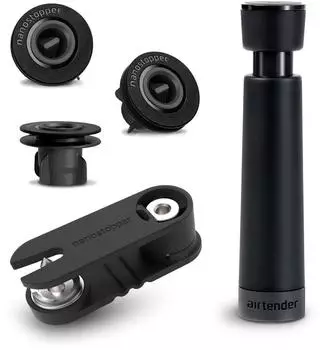 airtender Food & Wine Pack Vakuumpumpe mit Weinverschlüssen (AT9432)