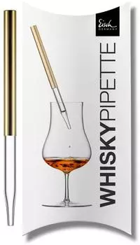 Eisch Gentleman Whisky-Pipette gold, Glas, 16,5cm (86599902)
