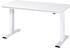 Rau Arbeitstisch Serie adlatus 300 Melamin-Platte 1500 x 800 x 720 - 1120 mm