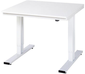 Rau Arbeitstisch Serie adlatus 300 Melamin-Platte 1000 x 1000 x 720 - 1120 mm
