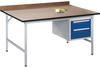 Rau Rau Grundtisch Arbeitstisch Serie Jerry MDF Platte Breite 1500mm