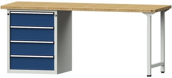 ANKE Anke Kombiwerkbank 828V Serie V 2000mm Buche Massiv Platte Art. 410.912