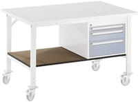 Ablageboden B1000xT595mm MDF-Platte f.Arbeitstisch RAU