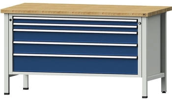 ANKE Anke Kasten Werkbank 1500 29 VX 40 mm 840 mm 7035/5010