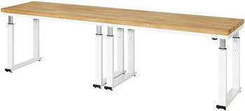 Rau Rau Werkbank elektrisch h&ouml;henverstellbar B3000xT700xH740-1140mm B-Platte-40 mm