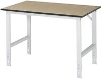 Arbeitstisch Mdf Bxtxh 1250x800x760-1080mm - Rau