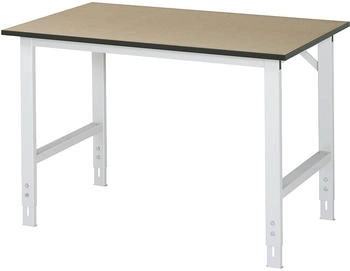 Rau Rau Arbeitstisch MDF BxTxH 1250x800x760-1080mm Rau Rau Arbeitstisch MDF BxTxH 1250x800x760-1080mm