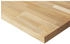 EUROKRAFT Buche Massiv Arbeitsplatte Breite 1250 x 700 x 40 mm