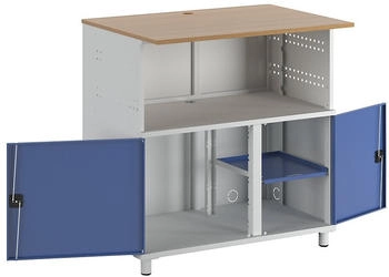 Rau Rau Computer-Tisch ohne Monitorengehäuse stationär BxTxH 1100x800x1100mm Rau Rau Computer-Tisch ohne Monitorengehäuse stationär BxTxH 1100x800x1100mm
