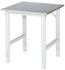 Rau Tom manueller HVT 25 mm Stahlblechbelag 500 kg 750 x 800 x 760-1080 mm silber/lichtgrau