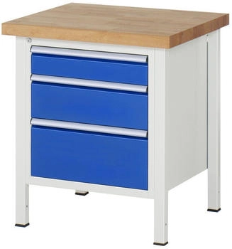 Rau Werkbank Serie 8159 3 Schubladen 750 x 700 x 840 mm