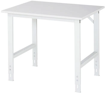 Rau ESD-Arbeitstisch Tom manueller HVT 28 mm -500 kg 1000 x 800 x 760-1080 mm lichtgrau