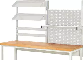 Rau Rau System-Aufbau Komplettset 05 f&uuml;r Produktbreite 2000 mm RAL7035/RAL7035