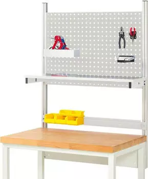 Rau Rau System-Aufbau Komplettset 01 f&uuml;r Produktbreite 1000 mm RAL7035/RAL7035
