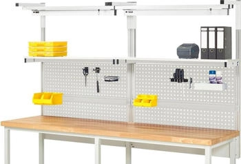 Rau Rau System-Aufbau Komplettset 04 für Produktbreite 2500 mm RAL7035/RAL7035